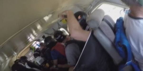 Təyyarənin qəzaya düşdüyü anlar - Görüntülər ortaya çıxdı