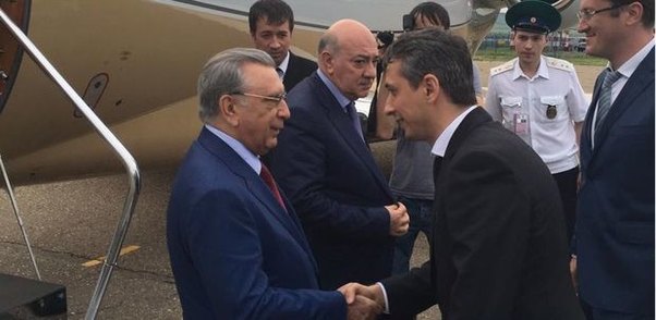 Ramiz Mehdiyev Qroznıda səfərdədir