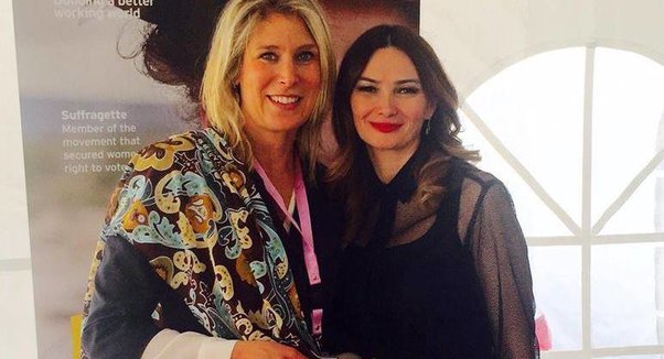 Qənirə Paşayeva Parlament Qadınlarının Qlobal Forumunun prezidenti Silvana Koch-Mehrin ilə görüşüb