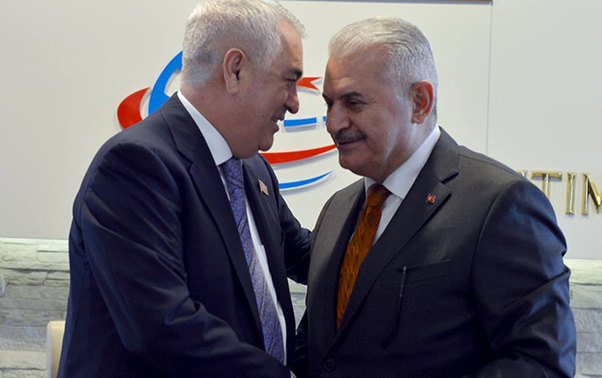 Cavid Qurbanov Binəli Yıldırımla görüşdü