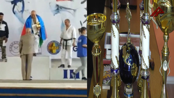 Azərbaycan karateçiləri Ukraynadan medallarla qayıtdılar