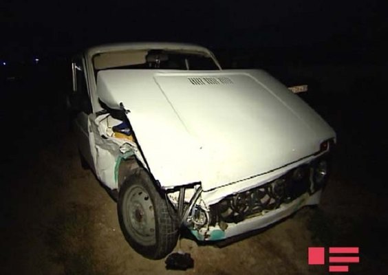 Bakıda polis qəza törətdi