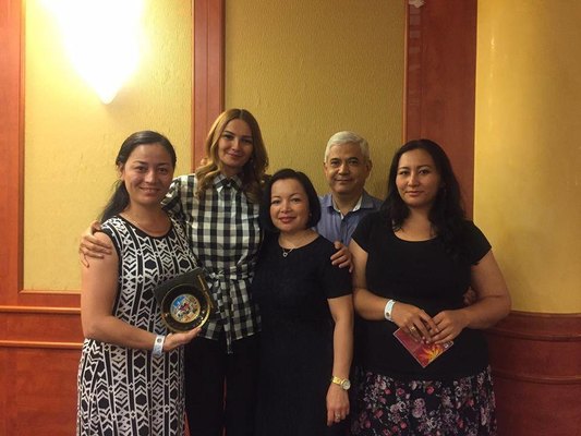 Qənirə Paşayeva Qazax, Türkmən, Qaqauz, Uygur, Krım Türkləri aydınları ilə görüşdə Qarabağdan danışıb