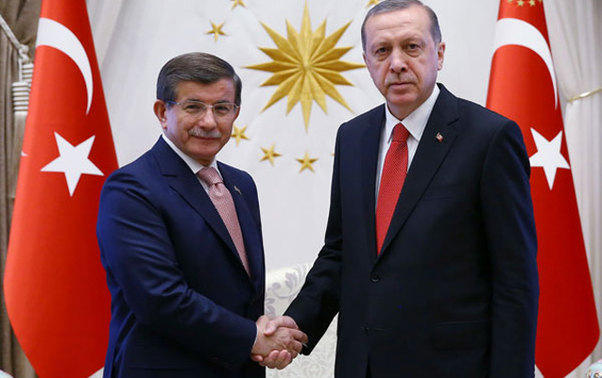 Ərdoğanla Davudoğlunun