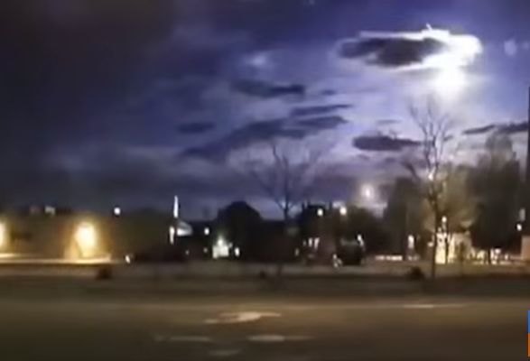 Amerikanın Men ştatına meteorit düşdü