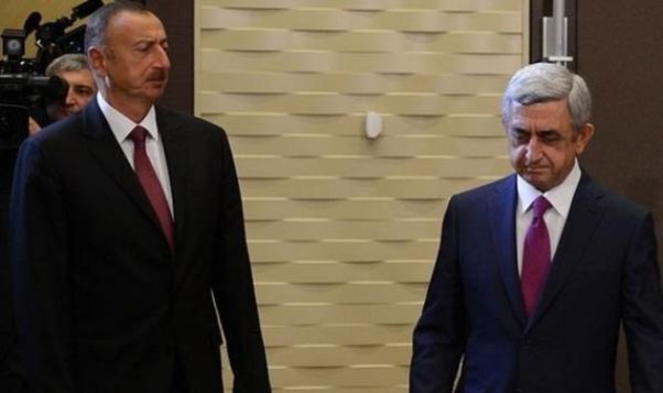 Prezidentlərin görüşü başladı