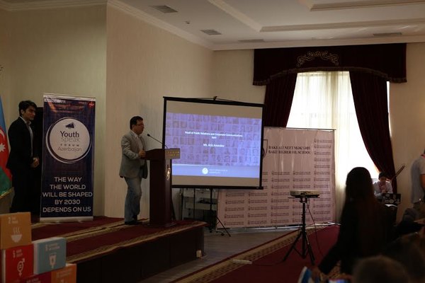 “Nar”, “AIESEC Azerbaijan” və Gənclər Fondunun dəstəyi ilə  “Youth Speak” forumu keçirildi