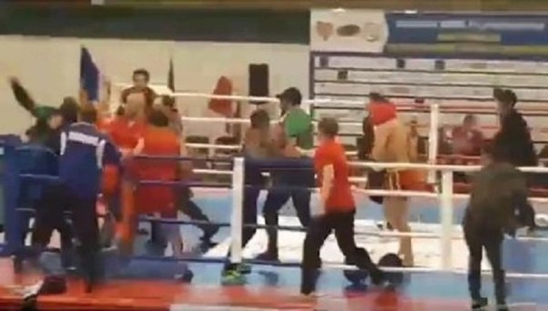 Nazirlikdən idmançılarımızın ermənilərlə davasına