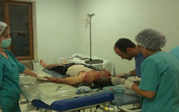 Velosipedçini maşın vurdu