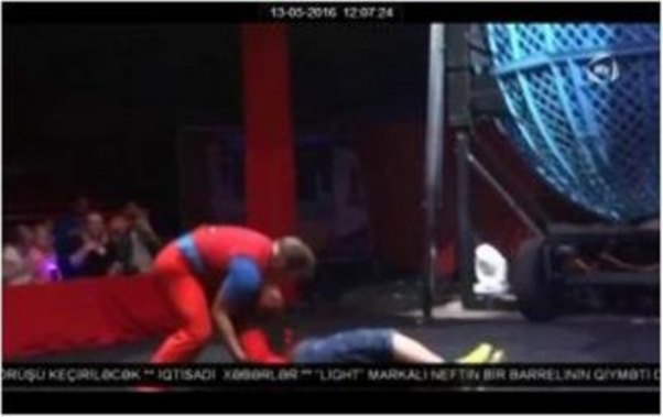 Tamaşaçı ölümdən döndü