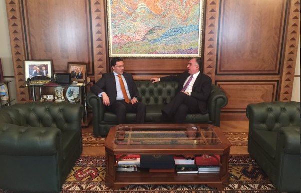 Bolqar həmkarı ilə Qarabağdan danışdı