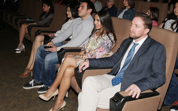 Leyla Əliyeva film təqdimatında