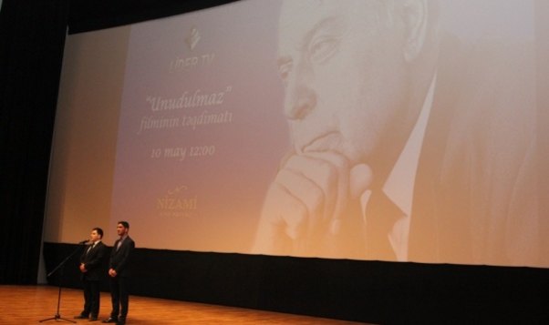 `Unudulmaz` filmi təqdim edildi