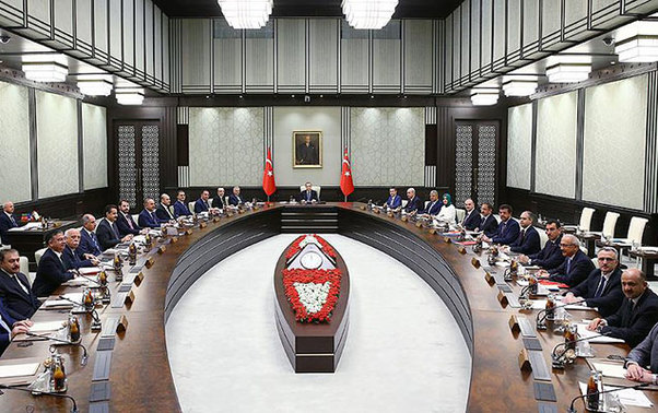 Ərdoğan Nazirlər Kabinetini topladı