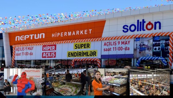NEPTUN HİPERMARKETİN MÖHTƏŞƏM AÇILIŞI OLDU