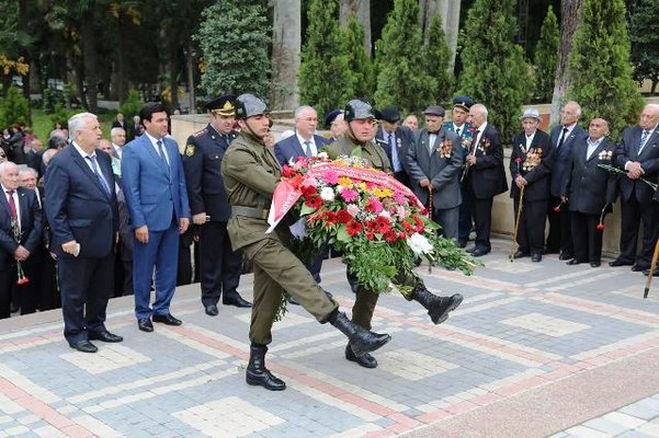 Gəncədə Qələbə günü qeyd olunub