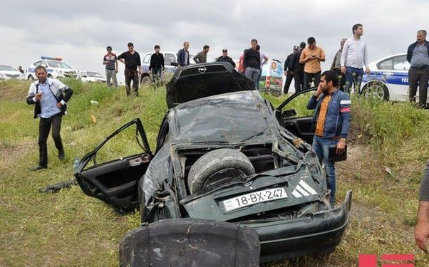 Şirvanda ağır qəza: Yaralılar var