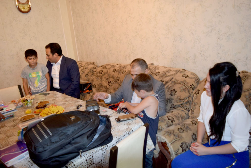 ASGA Şəhid Rahim Tağıyevin ailəsini ziyarət etdi – MİNGƏÇEVİRDƏ+FOTOLAR