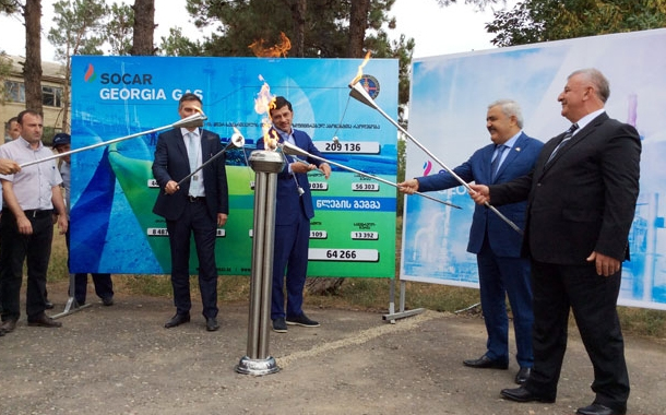 SOCAR Borçalıda qazpaylayıcı şəbəkə istifadəyə verib