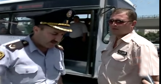 Bakı Nəqliyyat Agentliyinin 185 saylı marşrut sürücüləri avtobusları qoyub qaçdılar - DYP-NİN REYDİ ZAMANI