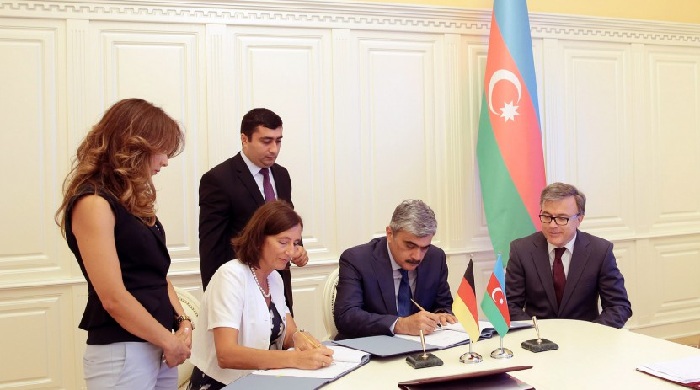 Azərbaycanla Almaniya arasında iki saziş imzalanıb
