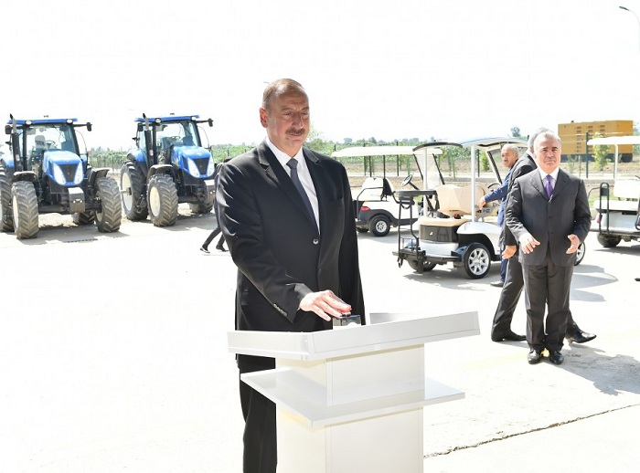 Prezident açılışlar etdi - FOTOLAR