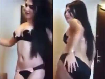 Azəri gəlinin yarıçılpaq ərəb rəqsi interneti alt-üst etdi - VİDEO