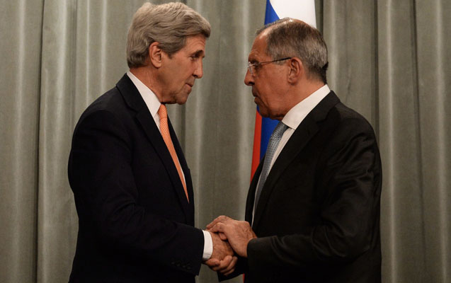 Lavrovla Kerri 7 saatdır ki, Suriyanı müzakirə edir