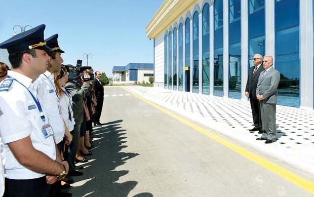 Naxçıvan hava limanının “Qərb terminalı” istifadəyə verilib – FOTO