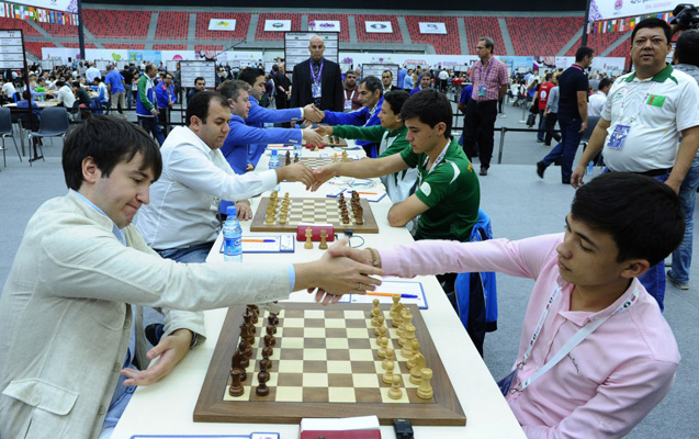 Bakı Şahmat Olimpiadasında sonuncu tur başlayıb - Fotolar