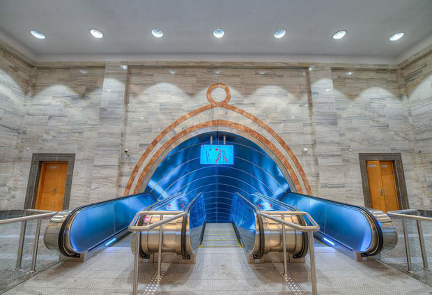 “Elmlər Akademiyası” stansiyasının əsas vestibülü istifadəyə verildi – FOTOLAR