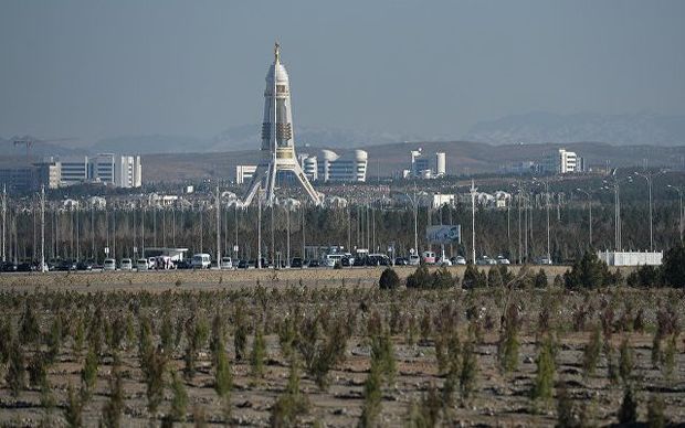Aşqabadın yeni aeroportu Ginnesin rekordlar kitabına düşdü