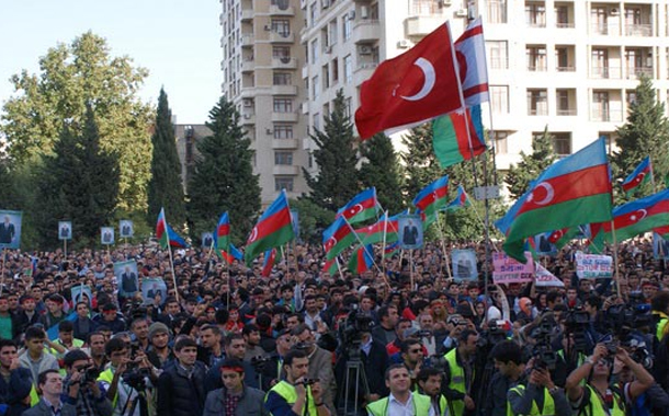 Müsavat Partiyası mitinq keçirir