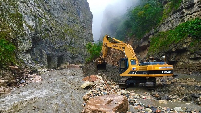 Xınalıq yolu açıldı