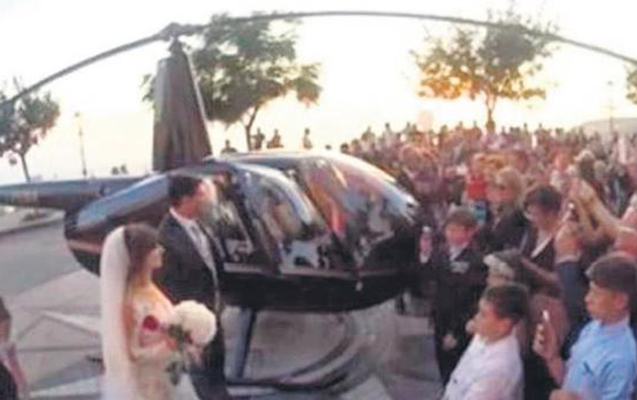 Toya helikopterlə enən mafiya ailəsinə - Cinayət işi açıldı