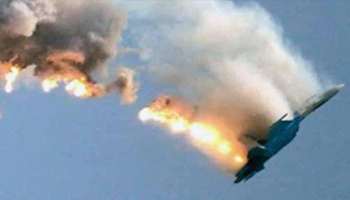 İŞİD Suriya təyyarəsini vurdu - VİDEO