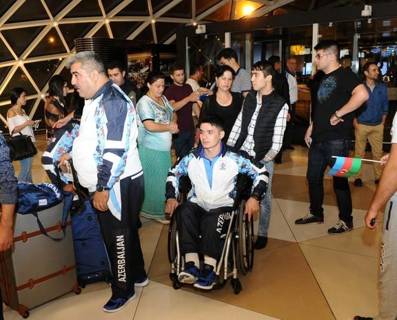 Paralimpiyaçılarımız Vətənə döndülər