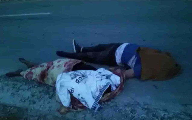 1 maşın 2 qardaşı vurub öldürdü