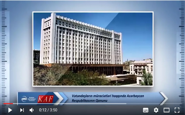 Vətəndaşlar dövlət orqanlarına necə müraciət etməlidirlər? — VİDEO