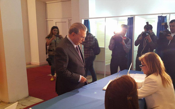 Prezident Administrasiyasının rəhbəri Ramiz Mehdiyev səs verib