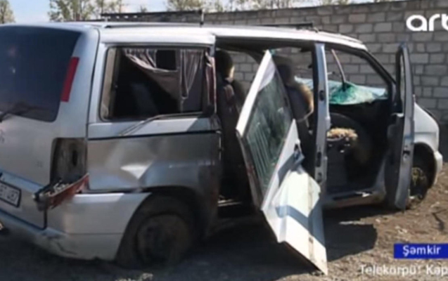 Şəmkirdə ağır yol qəzası - 1 ölü