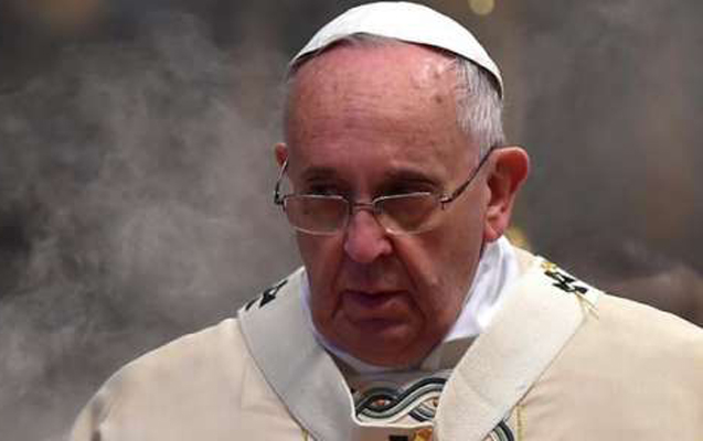 Roma Papası Şəhidlər Xiyabanında olub