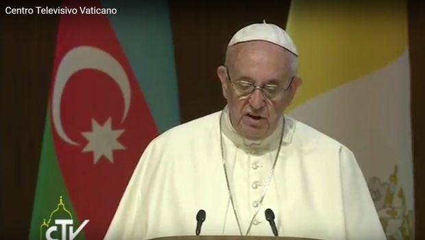 Roma Papası: Mən bu ölkəyə zəngin mədəniyyətinizə heyran olaraq