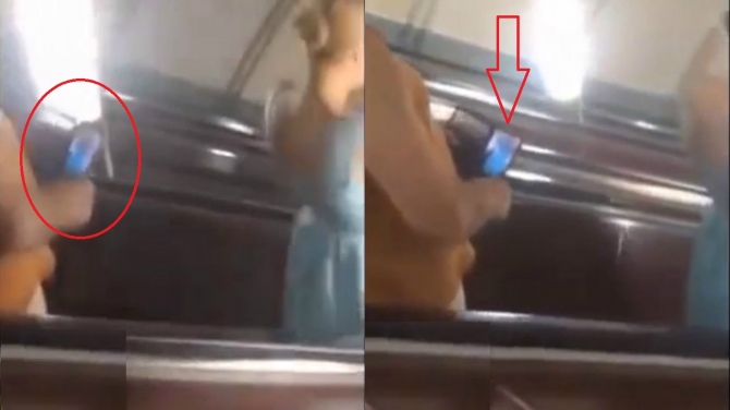 Bakı metrosunda manyakın görüntüləri yayıldı: qızın arxasını kameraya çəkir – VİDEO