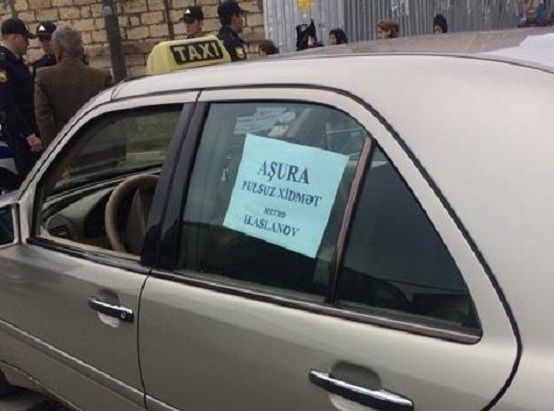 Aşura günündə pulsuz xidmət – FOTOLAR