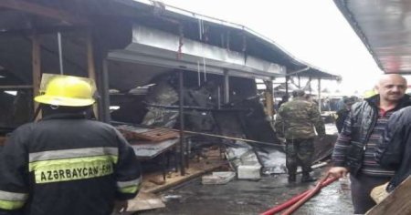 Şəki bazarı yanıb, yoxsa yandırılıb? - Şok iddialar