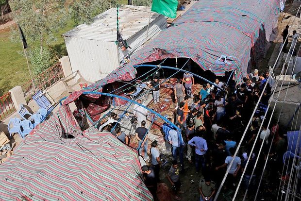 Bağdadda terror 55 nəfərin həyatına son qoyub