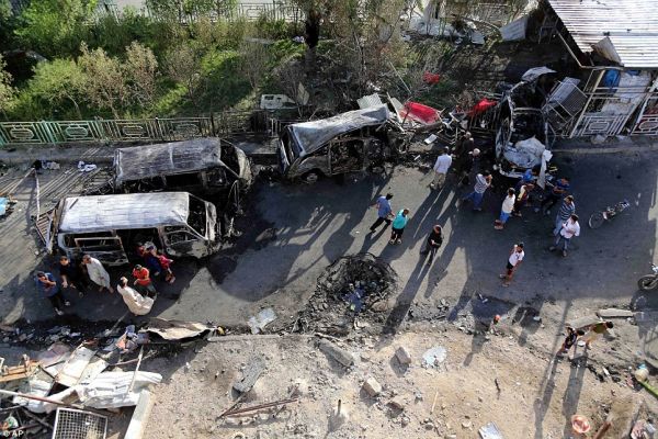 Yenə terror hücumu - Ehsan çadırı partladıldı