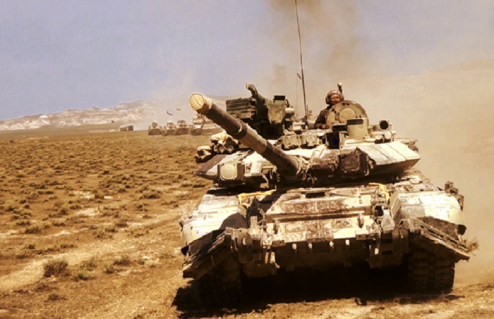 Tanklarımız döyüş hazırlığına başladı - FOTOLAR - VIDEO