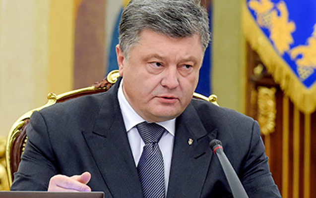Poroşenko növbəti anti-Rusiya sanksiyalarını təsdiqlədi